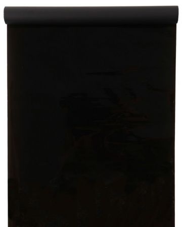 3835 11 noirbrillant mat bicolore fanon chemin table decoration fete ceremonie invites couleurs ambiance 