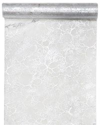 4649 4 argent vegetal brillant metal rond chemin table decoration fete ceremonie invite salle or argent pas cher beau7