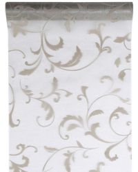 arabesque pois metallise deco table decoration fete ceremonie invite salle or argent pas cher beau