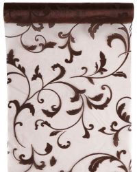 70140 14 chocolatarabesque pois metallise deco table decoration fete ceremonie invite salle or argent pas cher beau