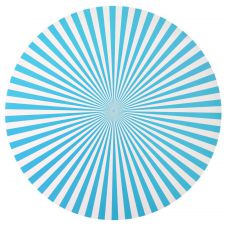 70316 8 turquoiseset table rond couleur paillettes bougie etoile flamme ruban bolduc cadeaux effet marque