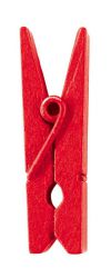 70101 7 rougenaturel pince bois marque place nom cadeaux couleur fete