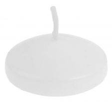 4297 1 blancbougie flottante decoration fete dalle table ceremonie