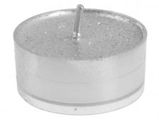 4304 4 argentpaillette bougie fete couleur ceremonie salle table