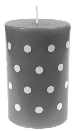 4391 4 grisbougie pois ambiance fete ceremonie paraffine table 