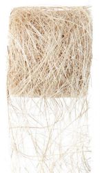 ruban abaca fibre naturelle banane decoration reception table fete 5 