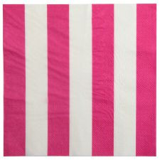 serviette rayures theme decoration fete 6