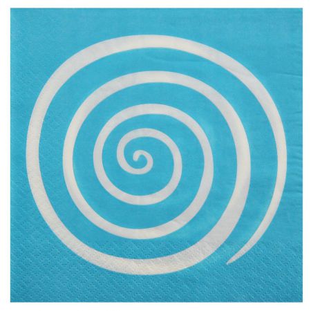 serviette spirale couleur fete ceremonie table salle 7 