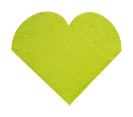 serviette coeur couleur table fete ceremonie decoration 19 