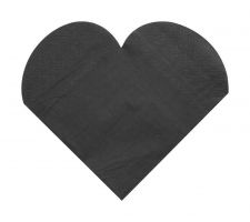 serviette coeur couleur table fete ceremonie decoration 1