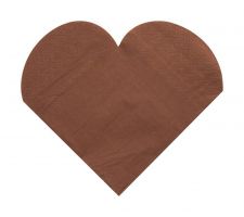 serviette coeur couleur table fete ceremonie decoration 3
