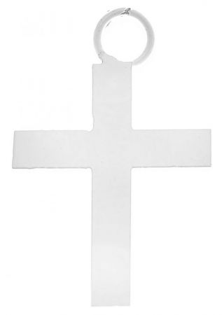 pendentif croix decoration bapteme table salle fete 2 