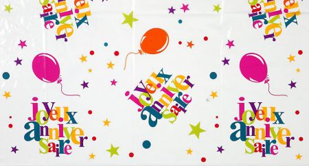 fete ceremonie salle table invites decoration anniversaire enfant couleur 5 
