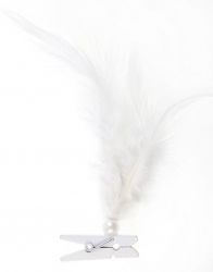plumes pince decoration table salle bapteme mariage anniversaire fete ceremonie couleur ambiance 16