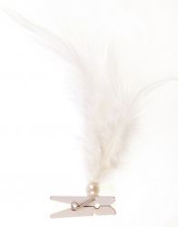 plumes pince decoration table salle bapteme mariage anniversaire fete ceremonie couleur ambiance 3