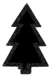 fete ceremonie decoration salle table marque place table paillette sapin ardoise 16