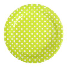 fete ceremonie decoration salle table vaisselle jetable carton ronde couleur 16
