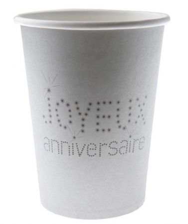 gobelet anniversaire joyeux carton decoration salle table fete ceremonie invite 13 