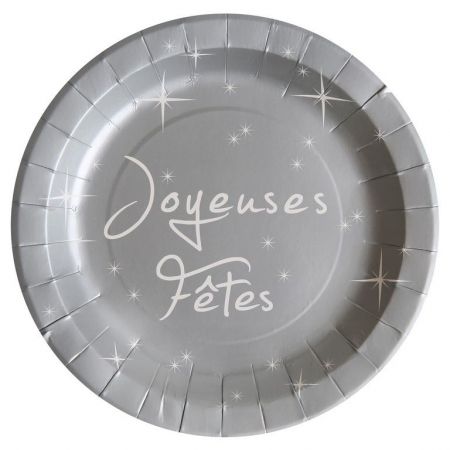 assiette joyeuses fetes ceremonie decoration table salle couleur 1 