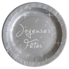 assiette joyeuses fetes ceremonie decoration table salle couleur 1