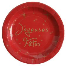 assiette joyeuses fetes ceremonie decoration table salle couleur 2