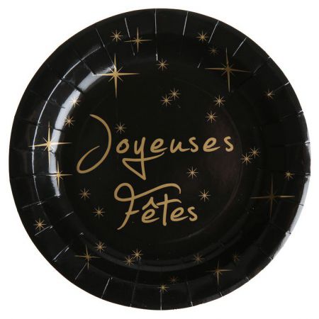 assiette joyeuses fetes ceremonie decoration table salle couleur 3 