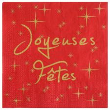 ceremonie fete decoration table salle serviette joyeuses fetes 5