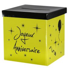 urne tirelire anniversaire cxarte dons ceremonie fete deco decoration salle fete 10 