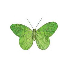 348ve papillon scintillant 6 pcs