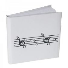 livre d or musique 25cmx25cm 25 pages