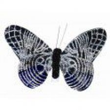 348no papillon scintillant 6 pcs