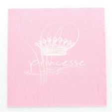 837ro serviette 3 plis princesse les 20 pieces
