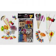 set cocktail deco 318 piece