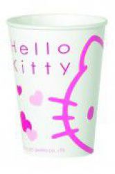 10 gobelets hello kitty 20 cl 