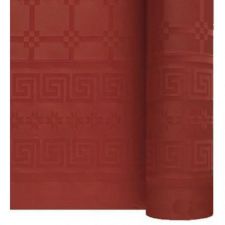 nappe papier damasse unie bordeaux 1 