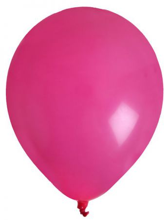 ballon de baudruche uni fuchsia 