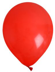 ballon de baudruche uni rouge