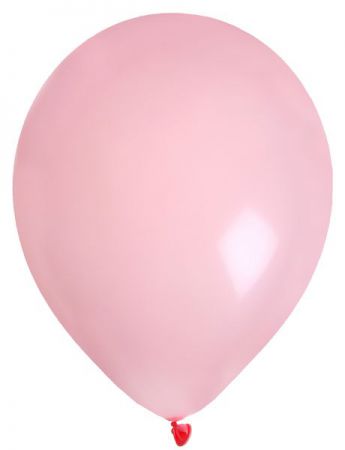 ballon de baudruche uni rose 
