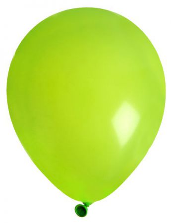 ballon de baudruche uni vert 