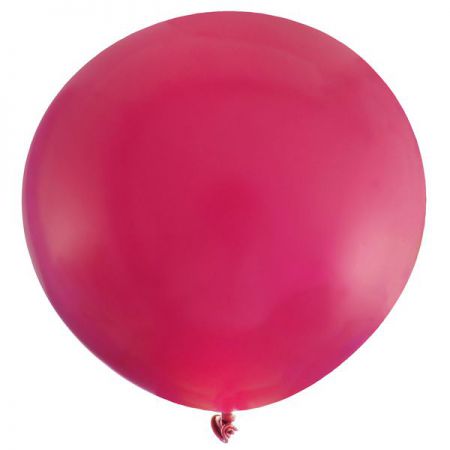 ballon de baudruche geant fuchsia 