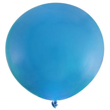 ballon de baudruche geant turquoise 