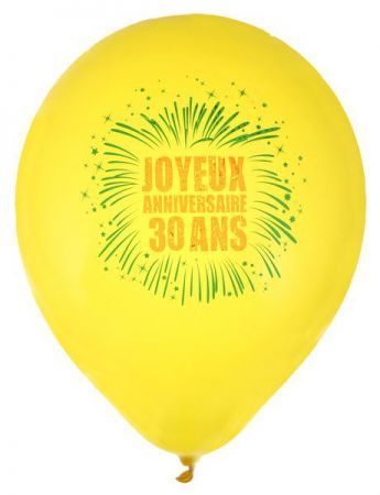 Ballon Artifice 30 Ans Top Fete Ballon Artifice 30 Ans Top Fete
