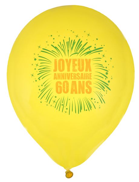 Ballon Artifice 60 Ans Top Fete Ballon Artifice 60 Ans Top Fete