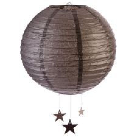 lanterne noir unie etoile decoration salle 