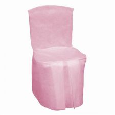 housse de chaise 5 pcs rose anniversaire communion mariage fete feudartifice cotillons