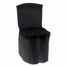 housse de chaise 5 pcs noir anniversaire communion mariage fete feudartifice cotillons
