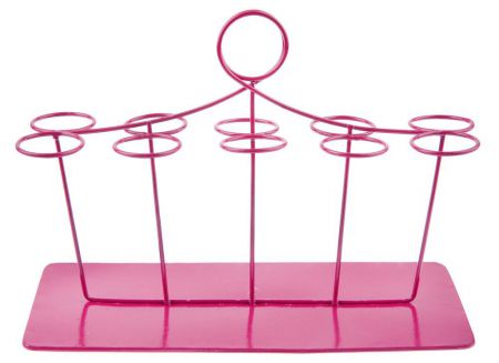 portant eprouvette rectangulaire bapteme fete ceremonie table decoration salle 