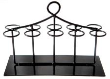 portant eprouvette rectangulaire bapteme fete ceremonie table decoration salle 2
