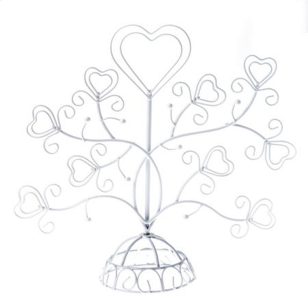 portant metal marque place coeur 