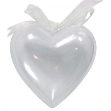 coeur plastique 3 pcs anniversaire communion mariage fete feudartifice cotillons